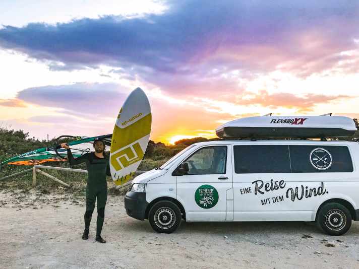 Erfüllung eines Traumes: Die Reise mit dem Wind....