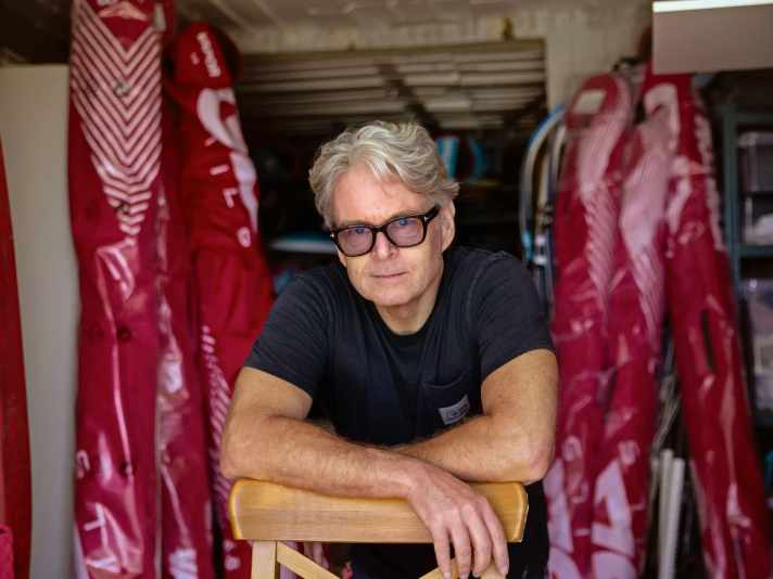 Sailmaker Peter Munzlinger has designed two foil sails for GA.
