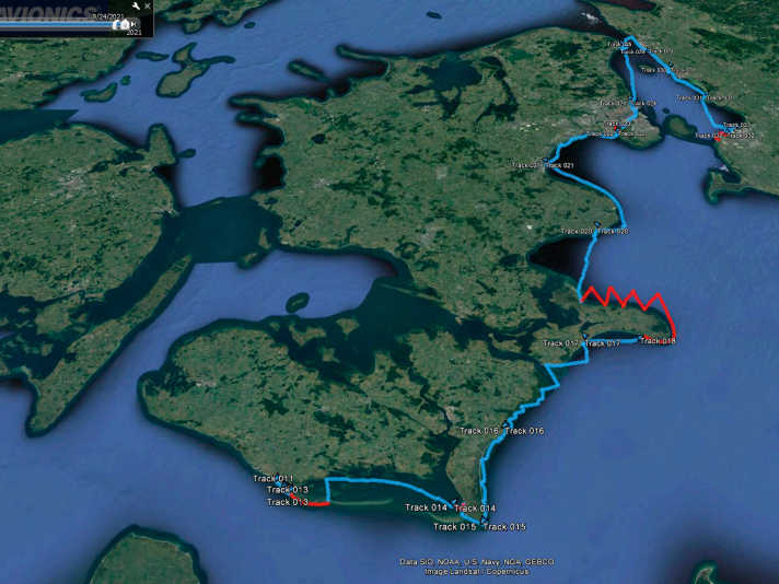 The Baltic Sea tour at a glance