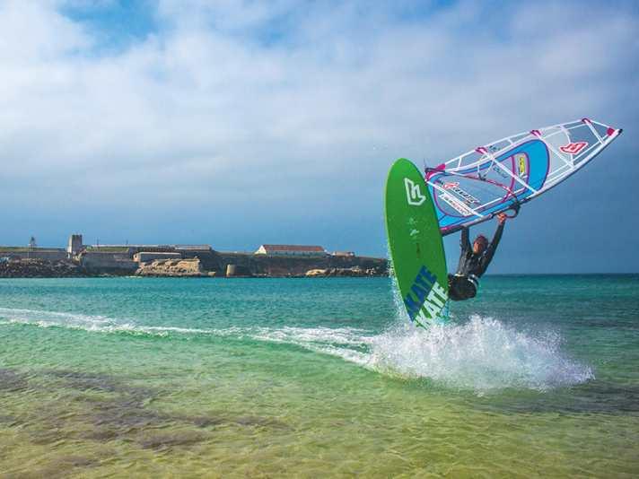 Balneario with perfect shallow water