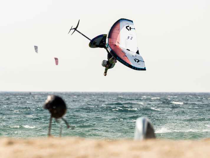 Suardiaz performed the one-handed backflip in a heat for the first time. 10 points on the scoresheet were the well-deserved reward