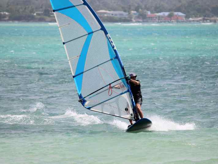 Heiner Gerstenschläger enjoys the Caribbean warmth