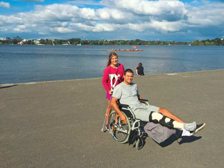 Köster suffered a serious knee injury in 2016 - and became world champion again in 2017