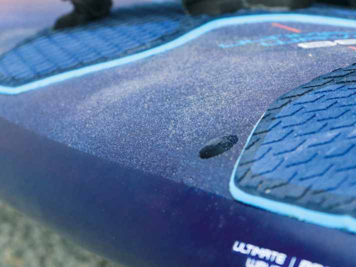 Colour changes indicate repairs.