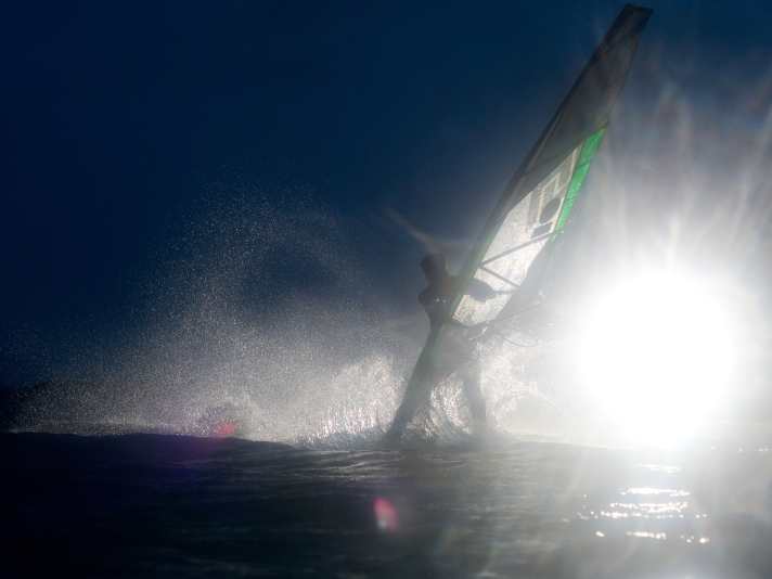 Surf photos with studio light