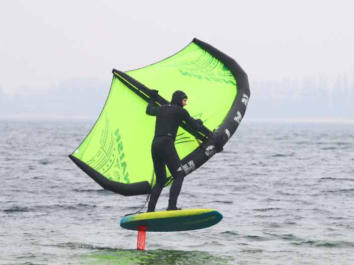 In the air, the new Wing Craft V2 has no disturbing life of its own and is very reactive