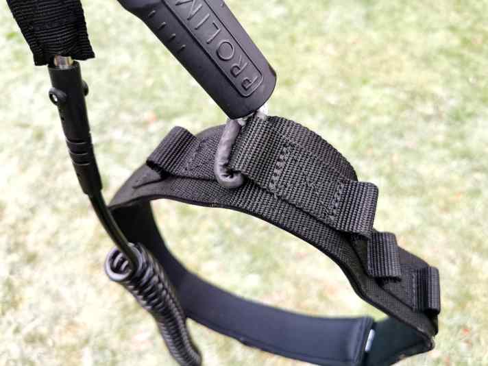 Hüftgurt mit Coiled Leash