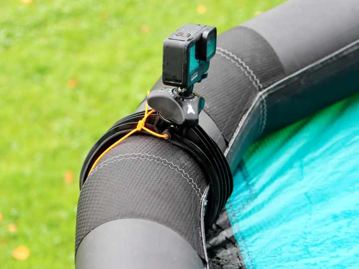 Ideally, the mount should be fitted above a kink on the front tube