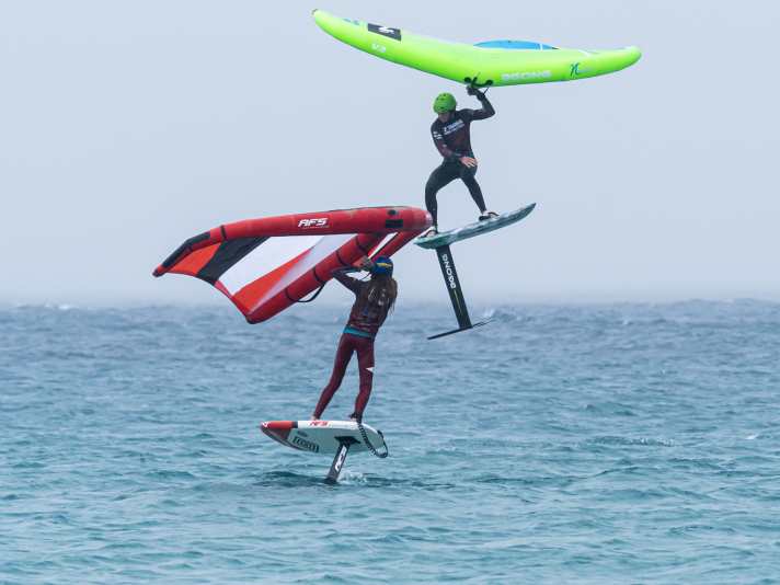 Malo Guenole is one of the favourites for the GWA Tarifa Wing Pro