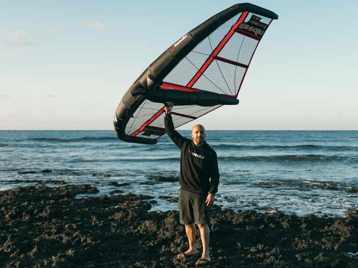 Der Superwing X besteht aus Gitterfolie