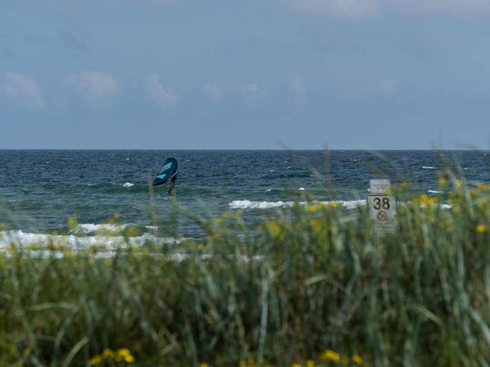 Kleine Wellen, tiefes Wasser und möglichst keine Hindernisse sind ideal.