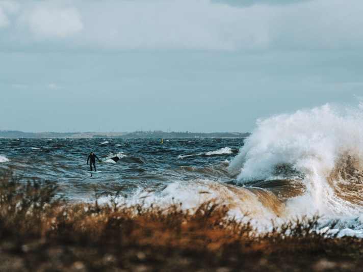 Winter storms at the Lippe top spot - these could be taboo in future