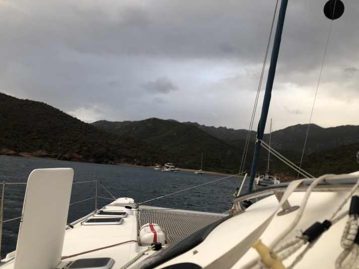 Le ciel ne laisse rien présager de bon