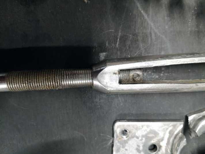 Dieses Spanner-Gewinde ist unbrauchbar