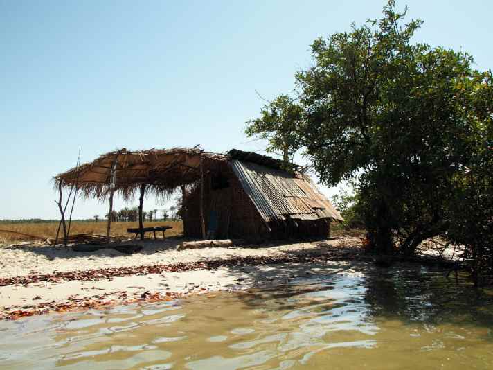   Cabane sur la plage