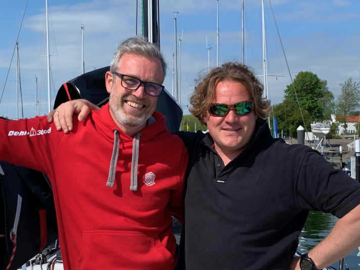   Zweite Sieger im Dehler-Duell: Andreas Deubel und Rasmus Töpsch