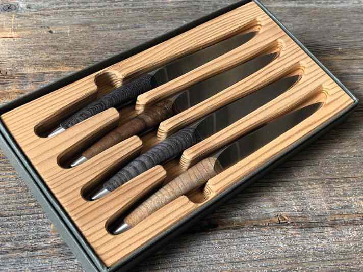 Chic blades: the knife set from S-Knife in Switzerland