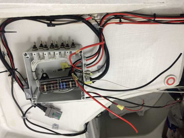   Work on the fuse box