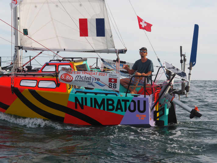   Etienne Messikommer sul suo "Numbatou" dai colori sgargianti