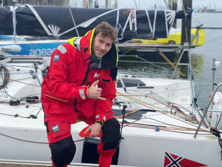   Lennart Burke bei einem Trainingseinsatz im Februar in Lorient