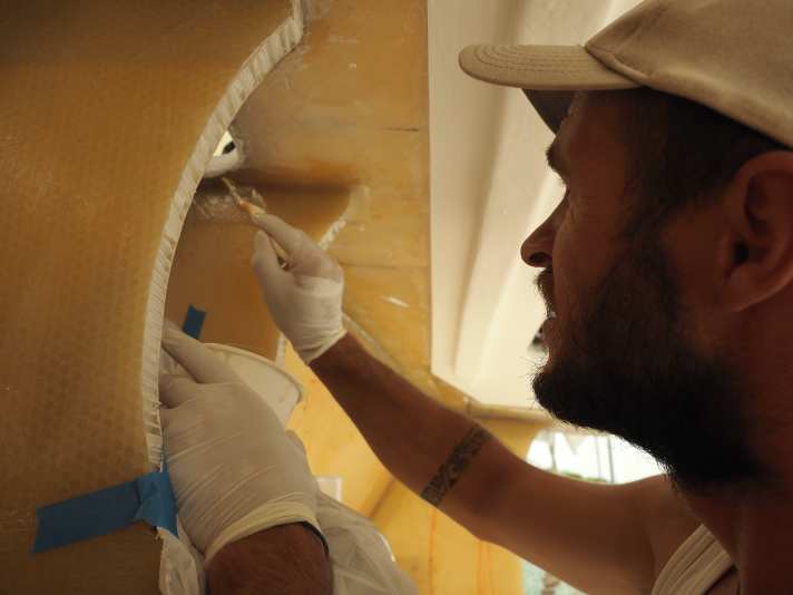   Giorni intensi dopo aver preso in consegna la barca