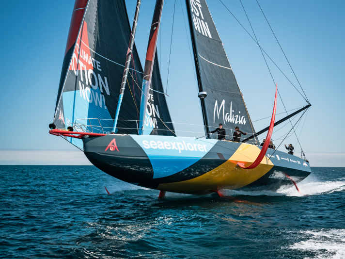 31/07/22 - Lorient (FRA) - New boat Malizia - Seaexplorer