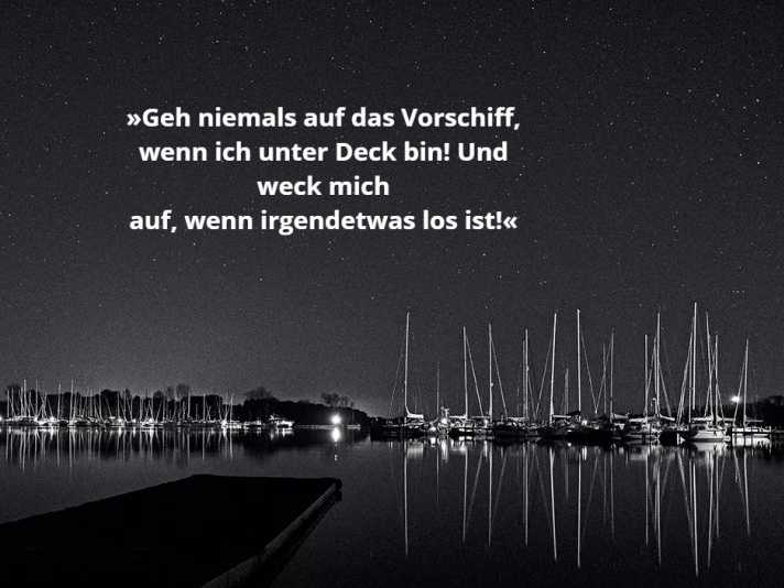 Night sailing