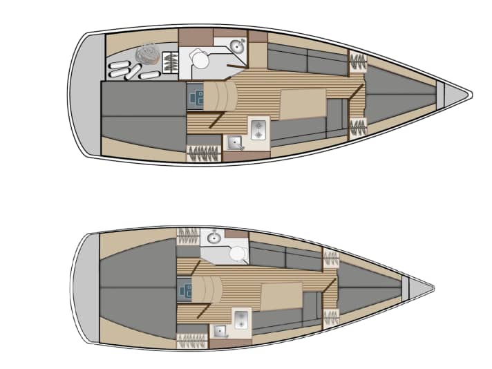 Bavaria Cruiser 33 | Drawing: YACHT
