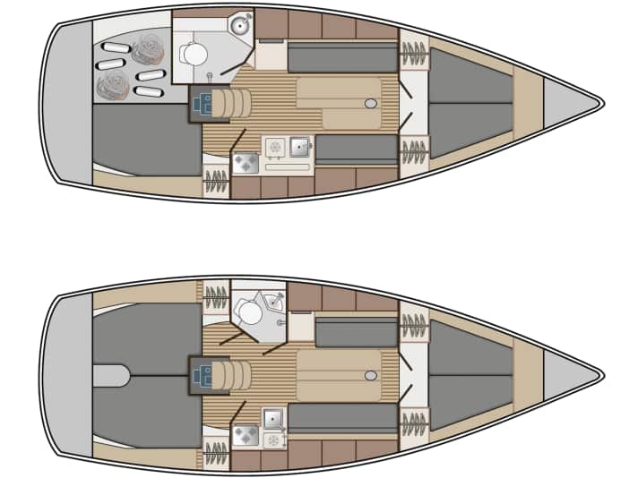 Delphia 34 | Drawing: YACHT