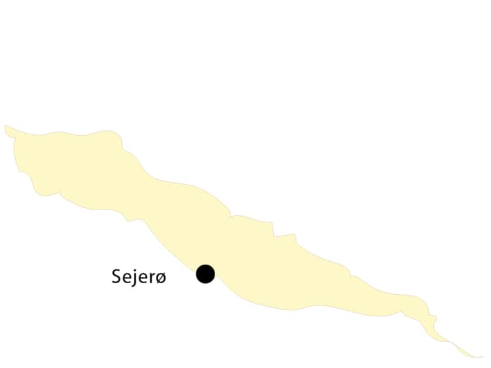 Sejerø dans le grand Belt | Carte : YACHT