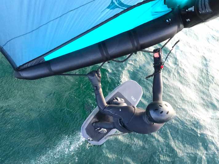 Die Hüftleash schleift beim Fahren nicht mehr im Wasser