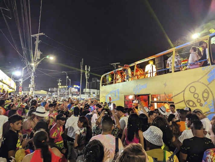Ganz schön was los: Dem Karneval von Barranquilla wurde von der UNESCO der Status eines „immateriellen Kulturerbes der Menschheit“ zuerkannt.