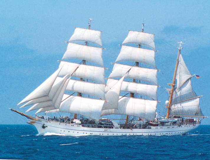   Das Segelschulschiff „Gorch Fock“
