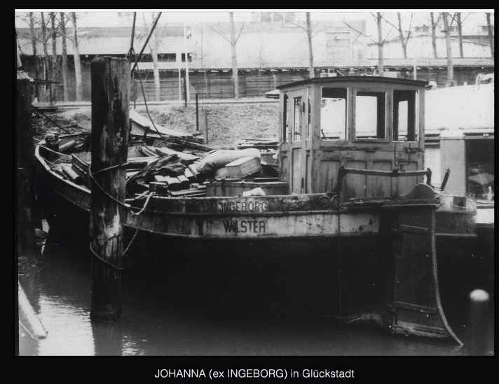 Gastspiel als Motor-Binnenschiff: In den 1920er-Jahren ging es ohne Takelage weiter, die Eigner setzten einzig auf die Dienste eines 28 PS starken Glühkopfmotors und registrierten den Ewer als Binnenschiff