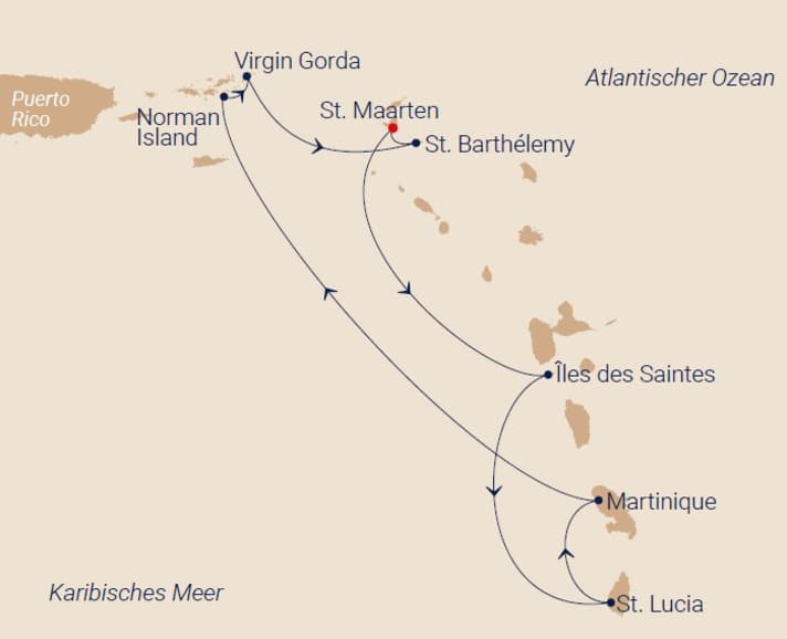 L'itinerario