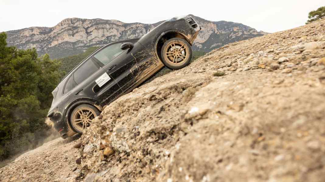 Erprobung des neuen Porsche Cayenne: Dritte Generation