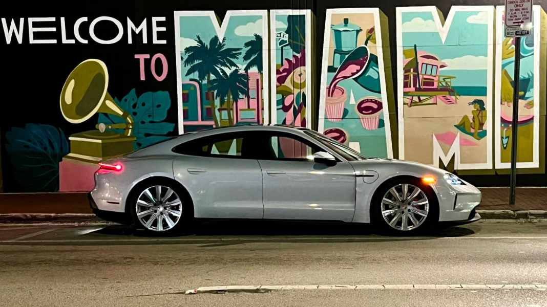 Ein Elektro-Roadtrip von Toronto nach Miami: Winterflucht im Taycan