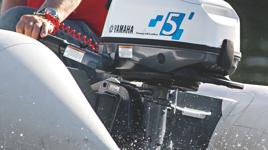 Outboard motors: 5 hp in the test