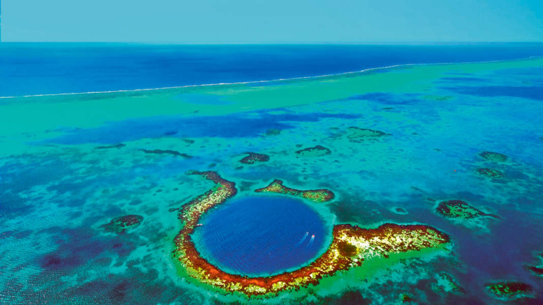 A portrait of Caribbean destinations: Belize - coral reefs and magical holes