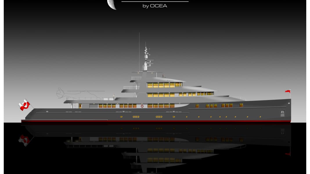 Flagship with a long range