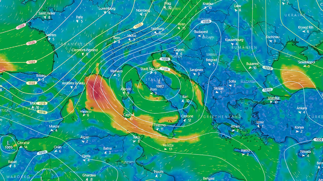 Wetter: Folge des Klimawandels? Schwere Unwetter über dem Mittemeer