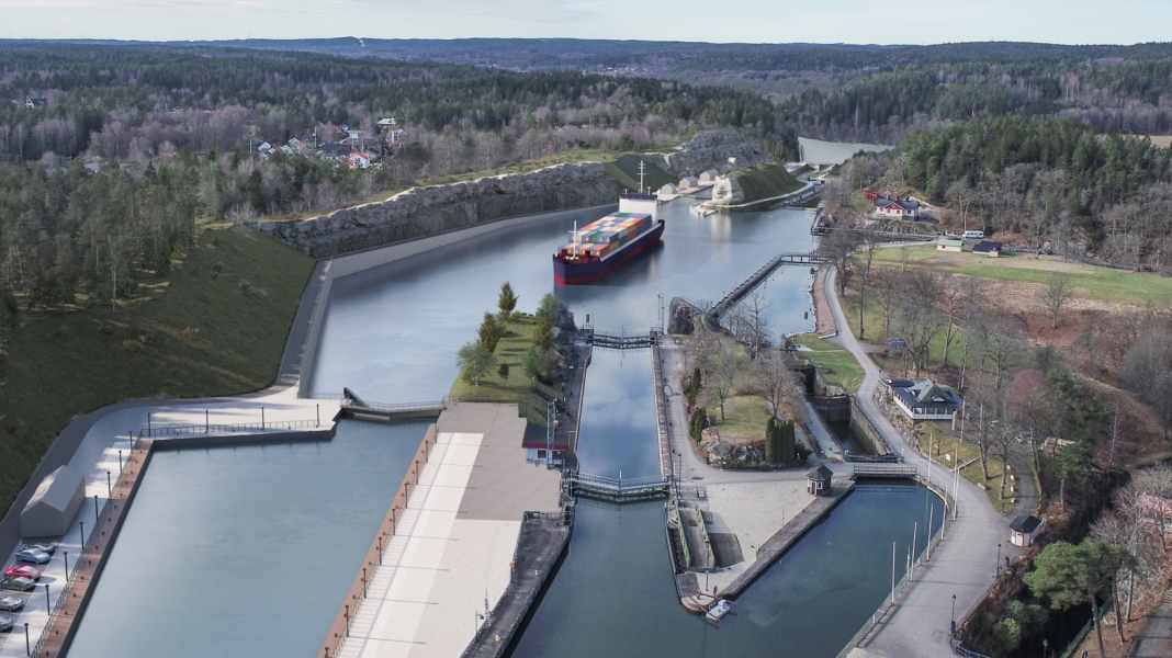 Millionenprojekt in Schweden: Neue Großschleusen für den Trollhätte-Kanal