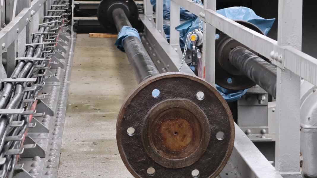 Niederfinow: Knackgeräusche - Altes Schiffshebewerk außer Betrieb