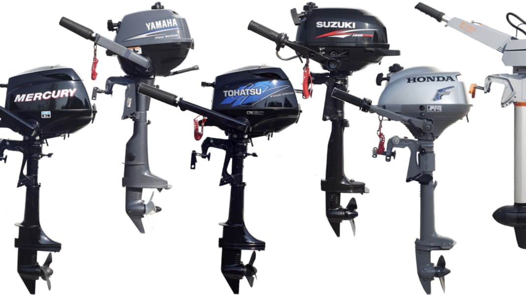 Outboards: 2.5 hp models in the test