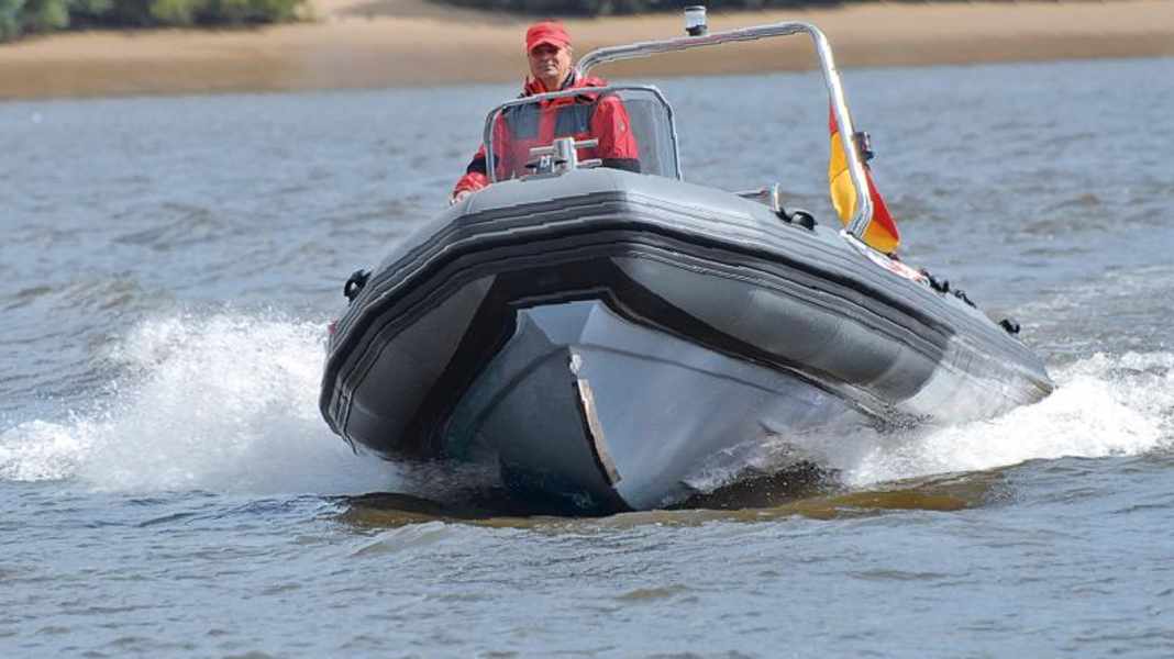 Boat test - Inflated grey import