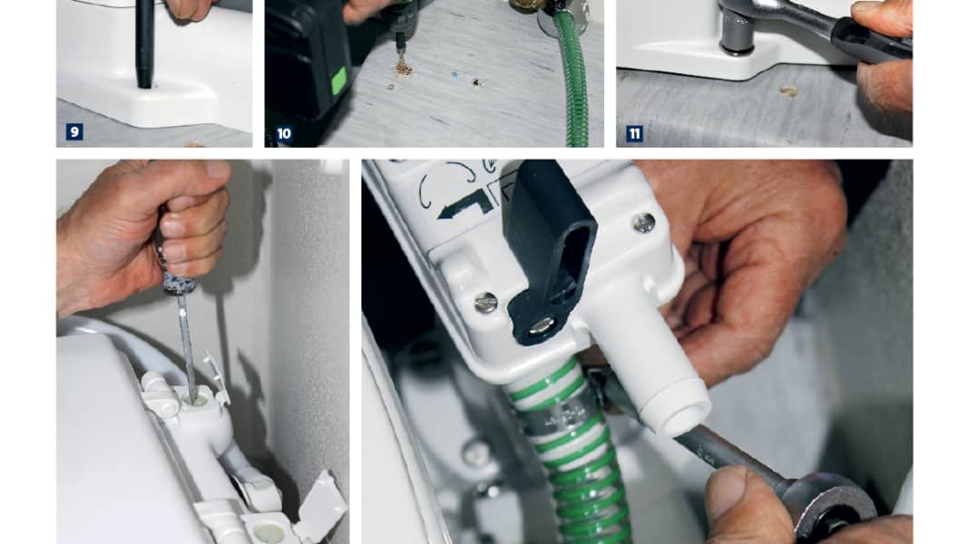 Workshop: Replacing an on-board toilet - How do I replace an on-board toilet?