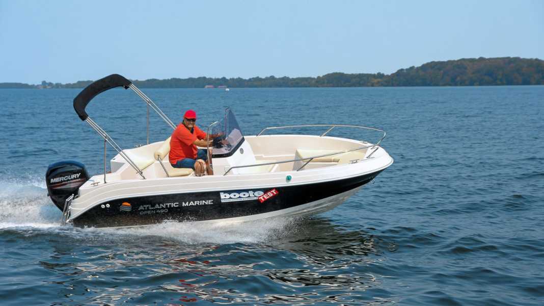 Test: Atlantic Marine Open 490 - Spaß haben