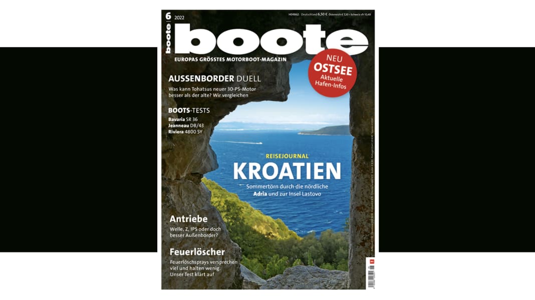 Das neue BOOTE-Magazin 06/2022 ist da!