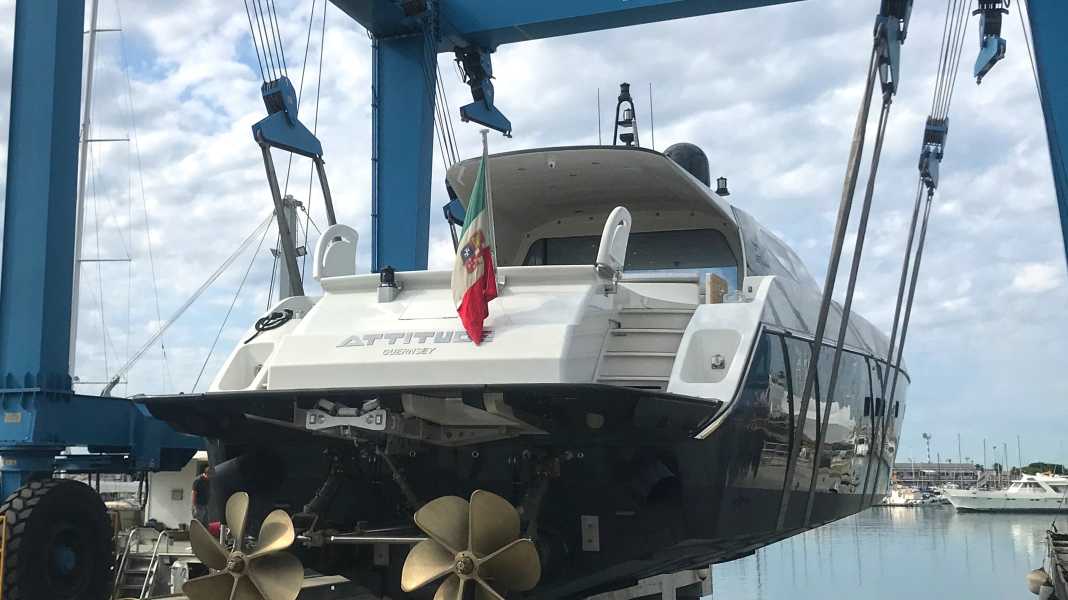 Shipyard anniversary: Otam in launch mood
