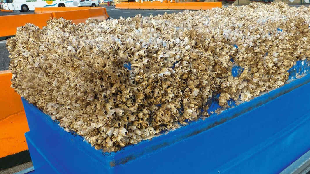 Water resistance due to fouling - BRAKED OUT